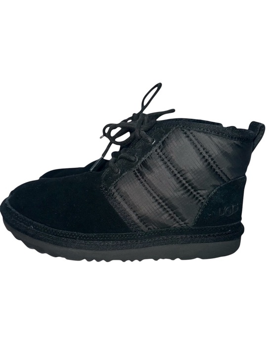 UGG Shoes - UGG Women’s Black Suede Lace-Up Ankle Neumel II Chukka Boots- Size 6